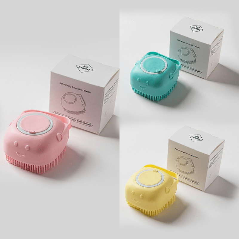 🔥 Pet Grooming Brush Bath