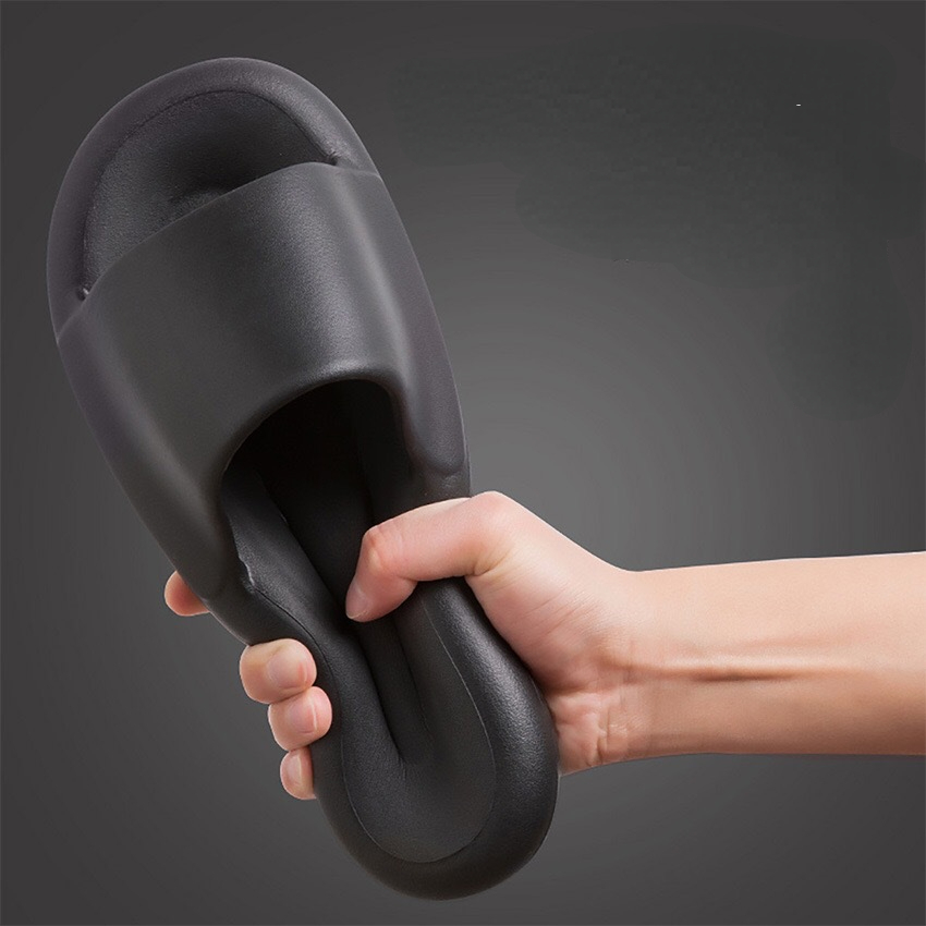 Getjiida business New Cloud Soft EVA Slippers Couple Home Outdoor Slipper Summer Beach Unisex Bedroom Shoes Ladies Flip Flops Thick Bottom Sandals