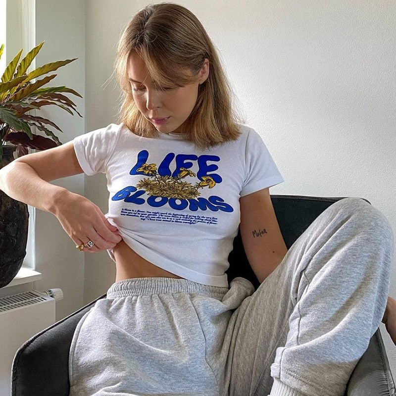 Life Blooms Tee