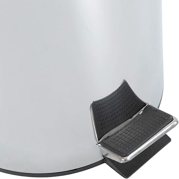 5 Liter Stainless Steel Trash Bin. Stainless Steel Waste Can