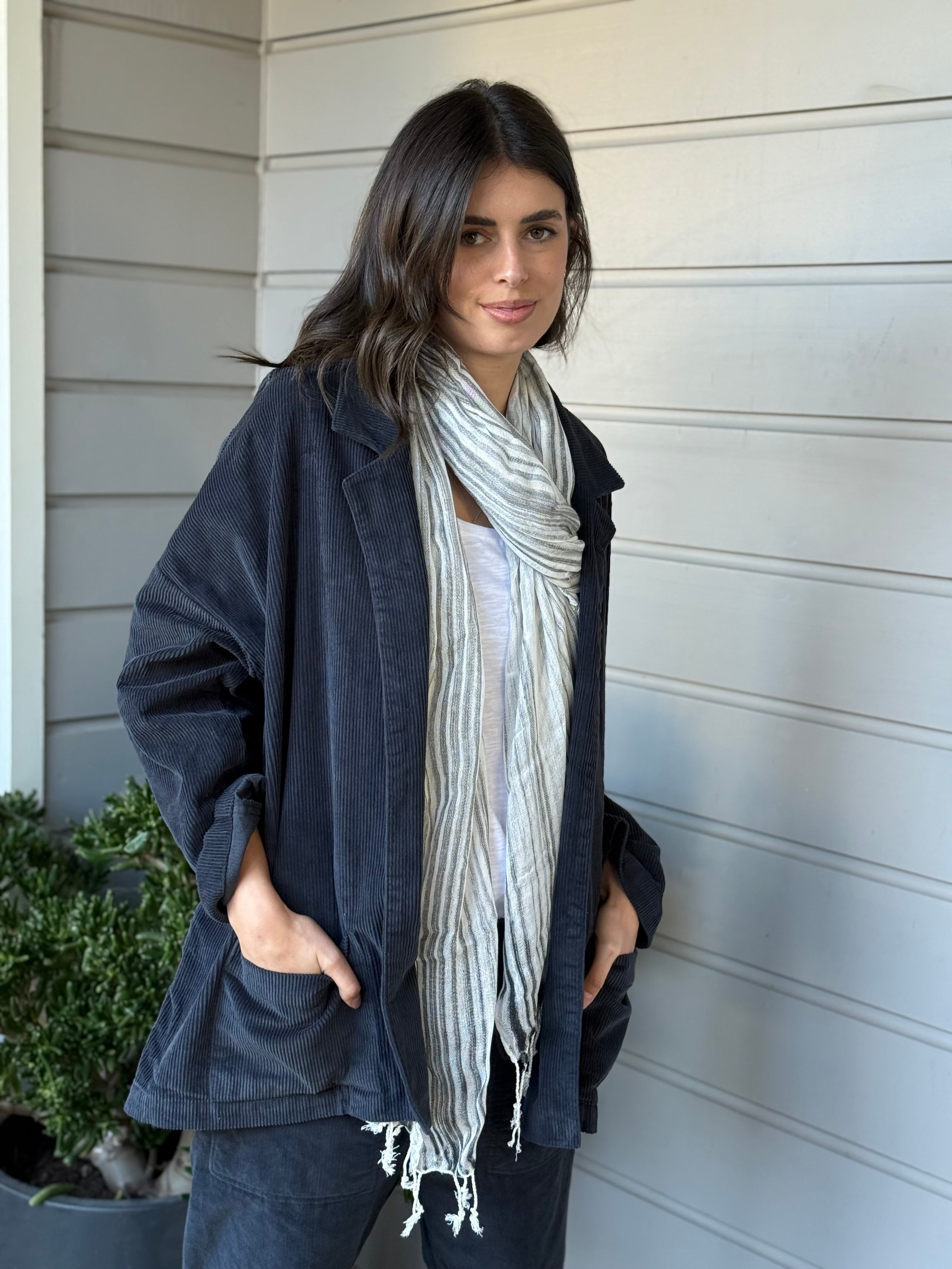 albert blazer - charcoal cord