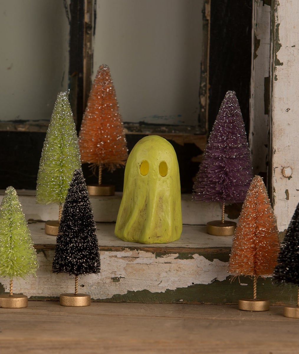 Colorful Ghoulish Ghost Luminaries