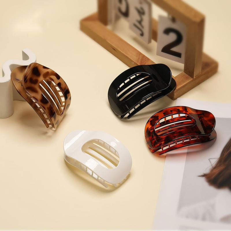 Ovale haargrijper set (4st)