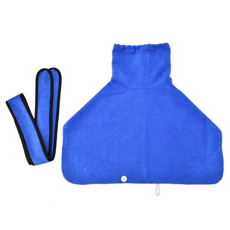Maggie Pet Water Absorbent Dog Towel Cat Bath Towel Bathrobe Blanket Dual-use Pet Supplies