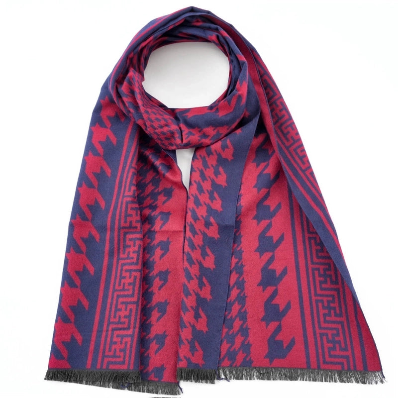 Men's Casual Short Scarf Warm Windproof Business