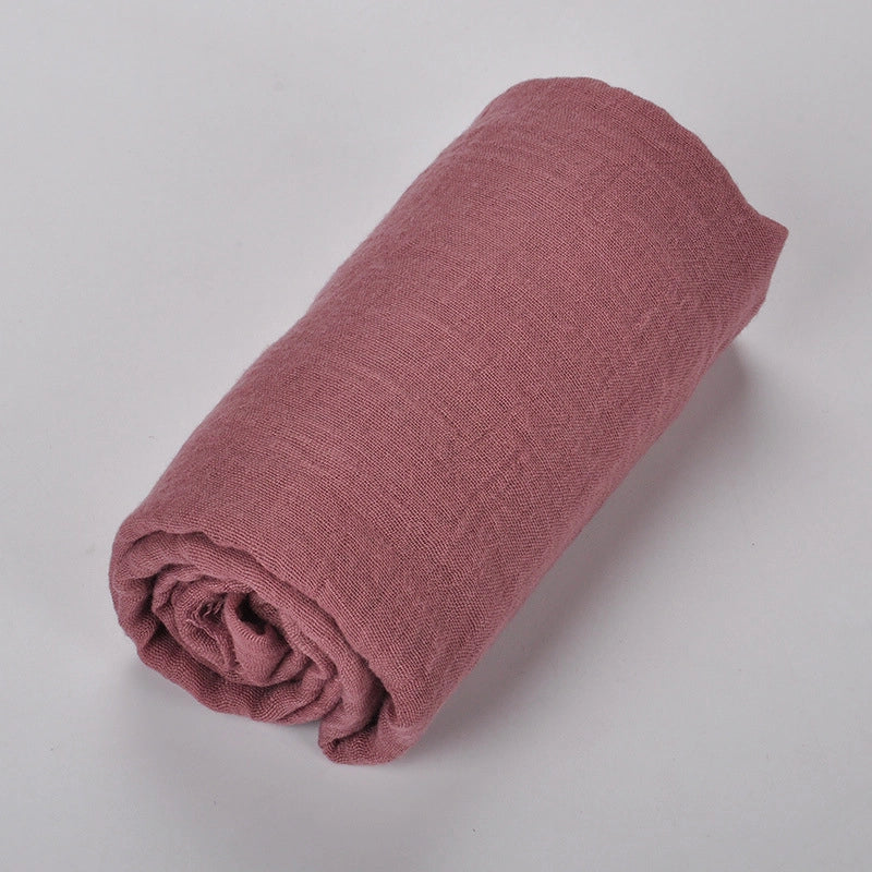 Women's Ethnic Style Solid Color Polyester Scarf