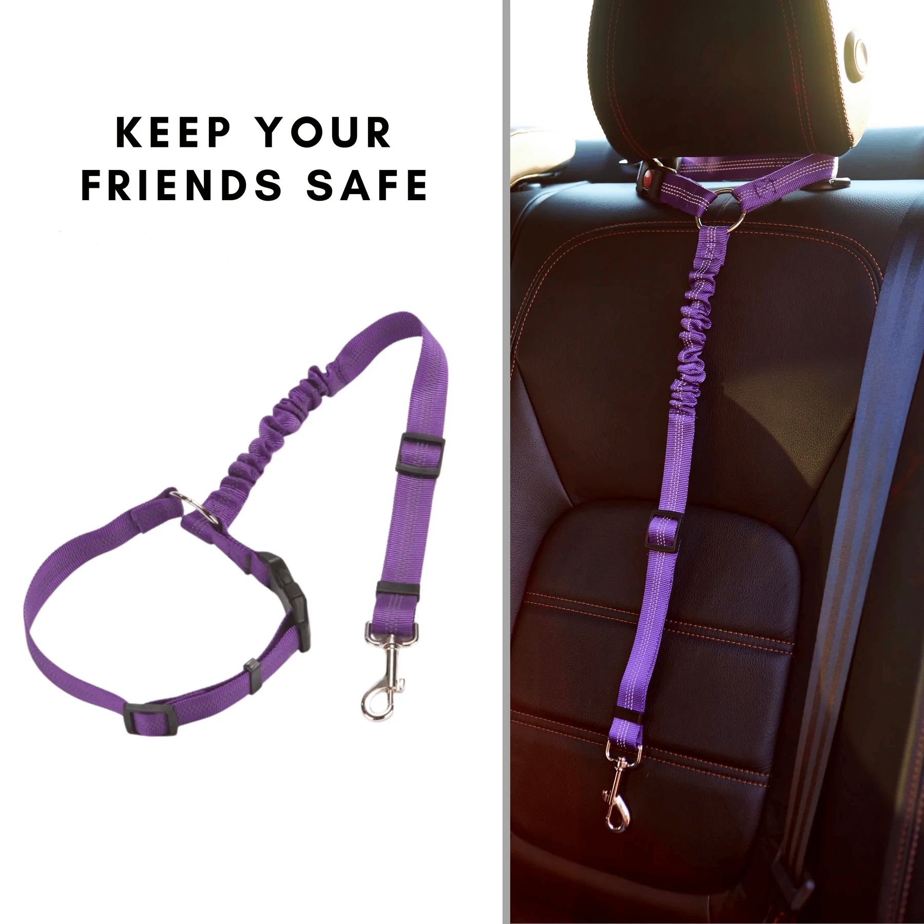 💥💥2023 New Year Sale - Adjustable Car Dog Leash