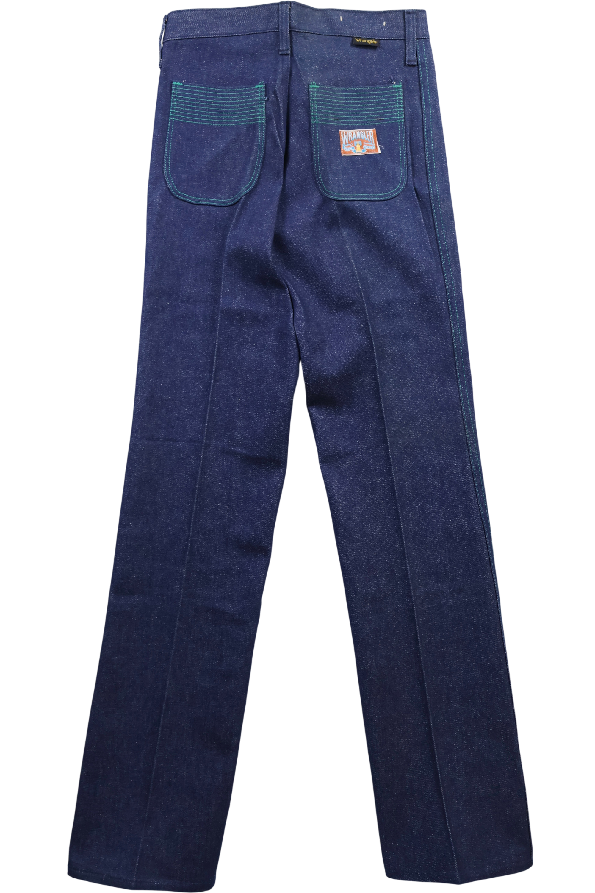 70s Wrangler Straight Leg Jeans Dark Wash Denim