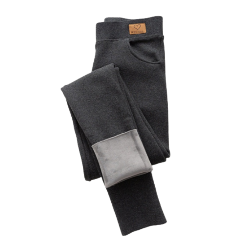 Winter Warm Skinny Thick Fleece Pants