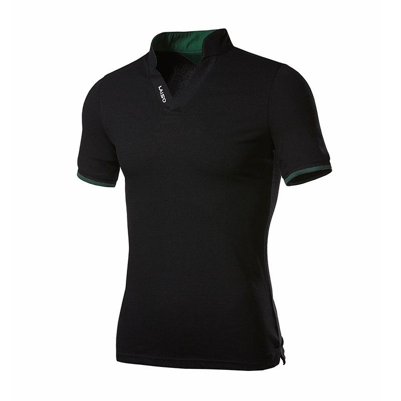 V-Neck Polo Shirt