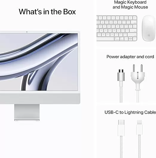 Apple 2023 iMac All-in-One Desktop Computer with M3 chip - 24-inch