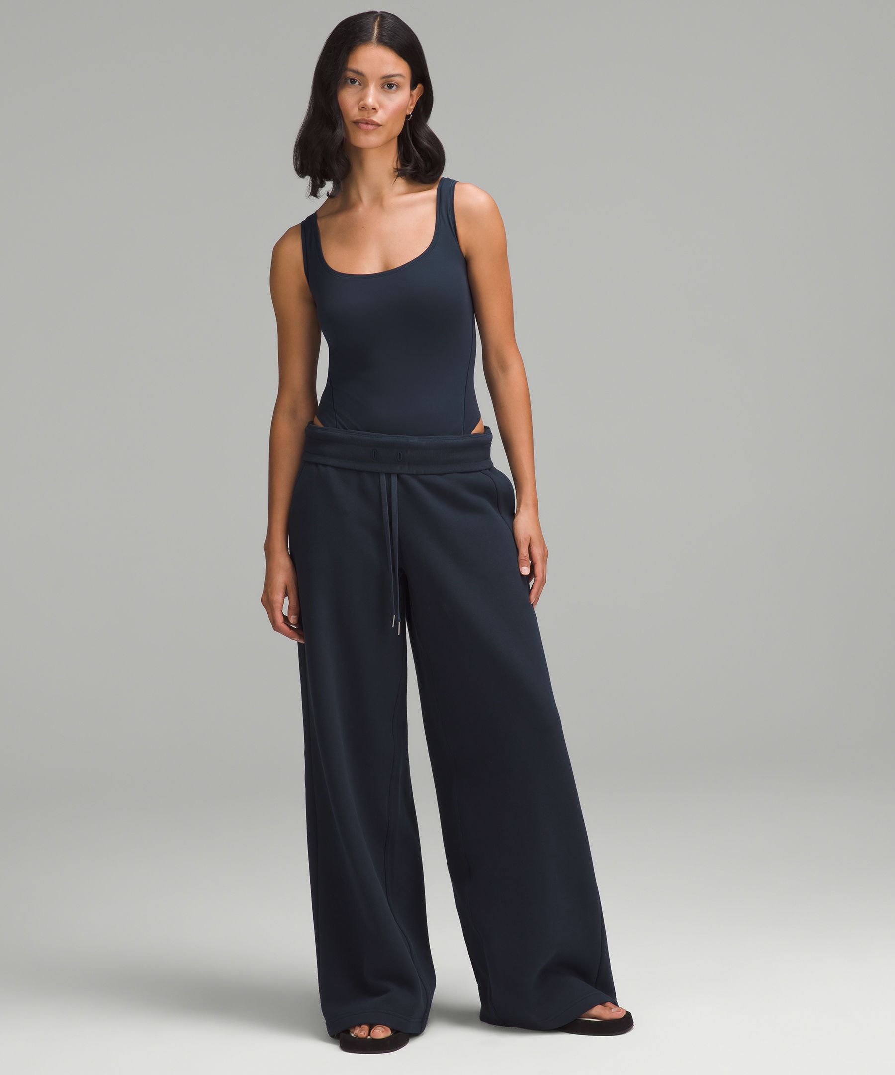 Wundermost Ultra-Soft Nulu Square-Neck Sleeveless Bodysuit