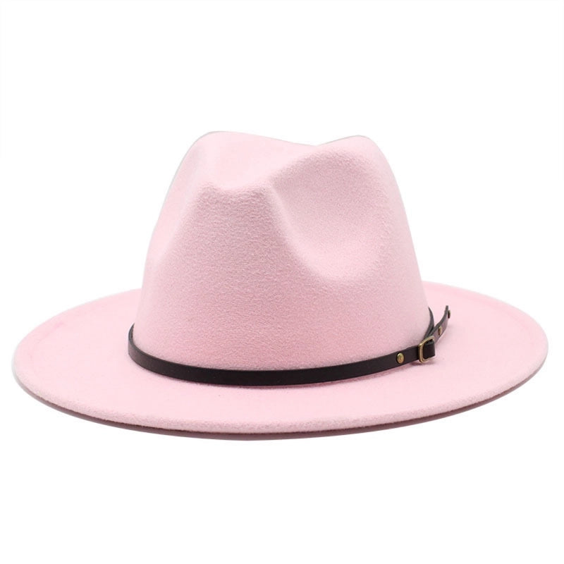 Designed Explosions Jazz Hat Autumn And Winter British Retro Top Hat Women's Fashion Women's Woolen Hat