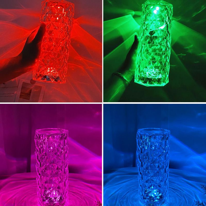 Crystal Diamond Table Lamp