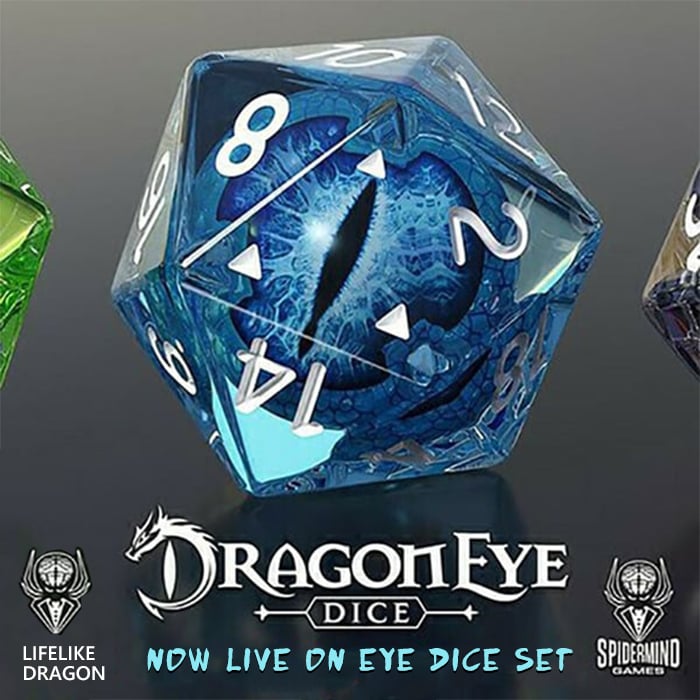 ⏰Promotion 48% OFF💥Lifelike Green Dragon Eye Dice