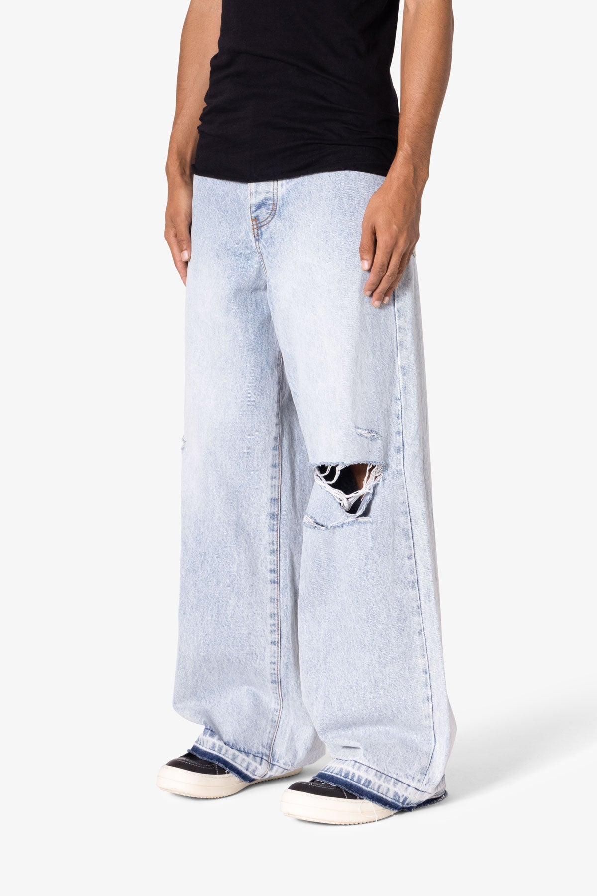 Baggy Rave Denim - Light Blue