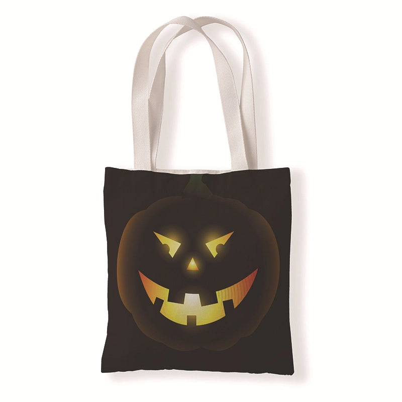 Unisex Minimalist Pumpkin Shopping Bags