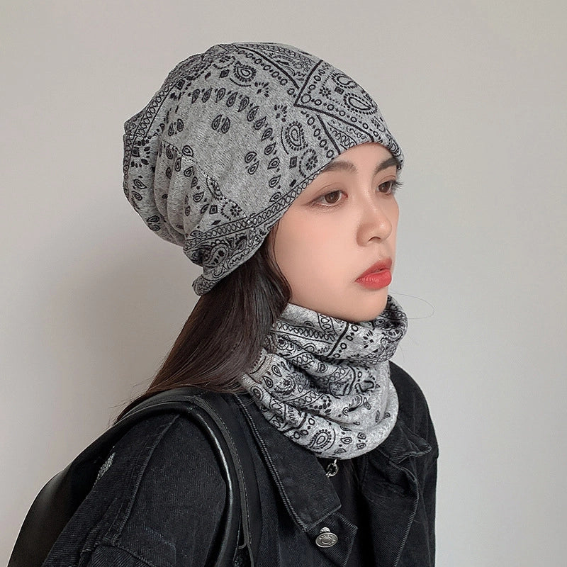 Unisex Casual Star Flower Polyester Scarf