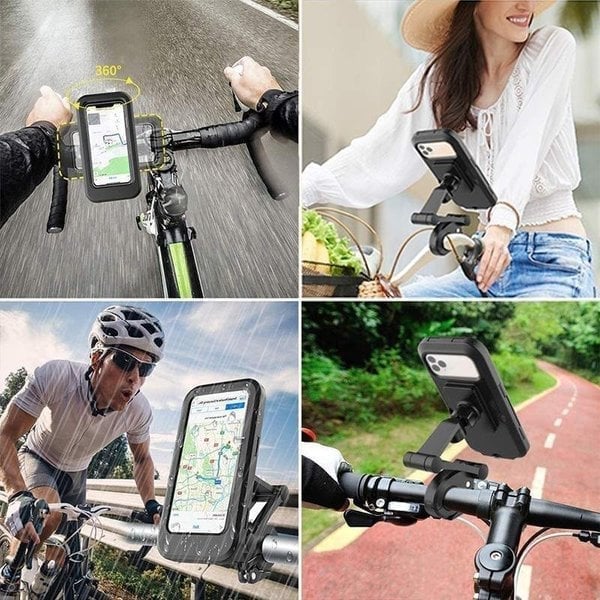 🔥 Promotion 49%OFF🔥🔥Waterproof Bicycle & Motorcycle Phone Holder