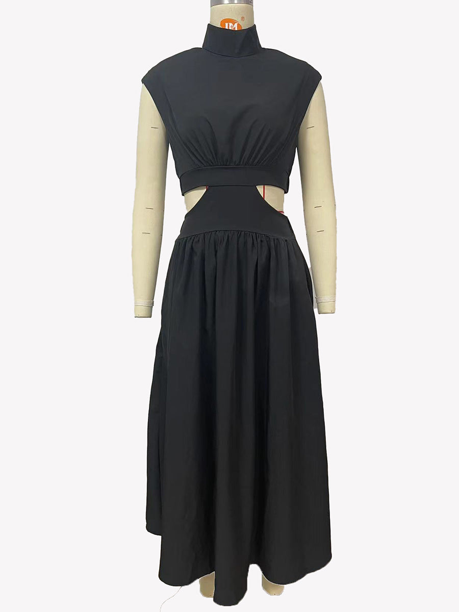 Macaron Color Waistless Dress