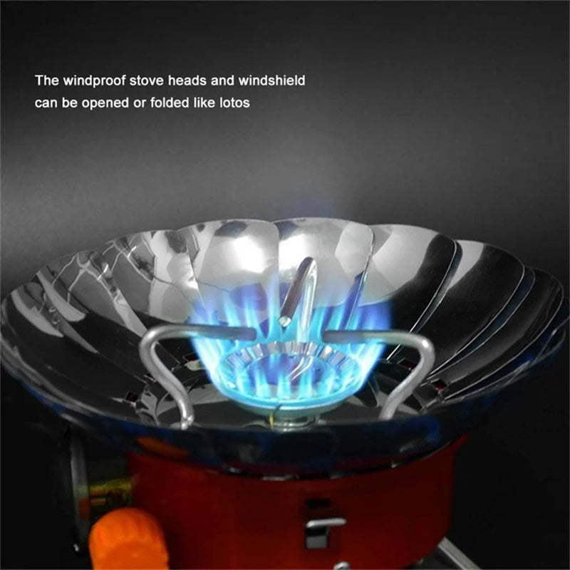 🔥 Lotus Small Square Stove -- Portable and foldable. new experience of outdoor cooking!