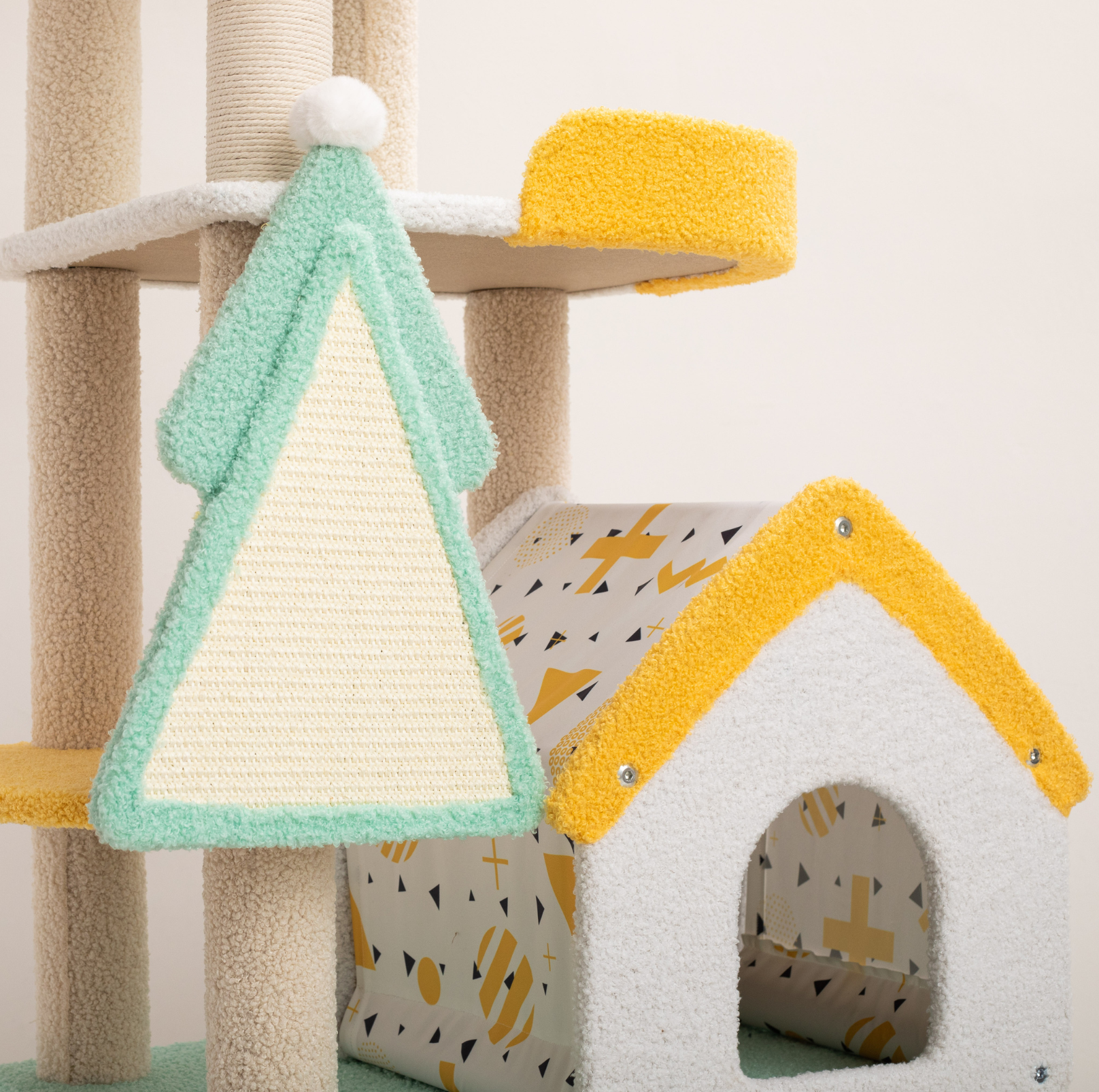 Fairy Tale Paradise Cat Tree With Non-Stick Covering