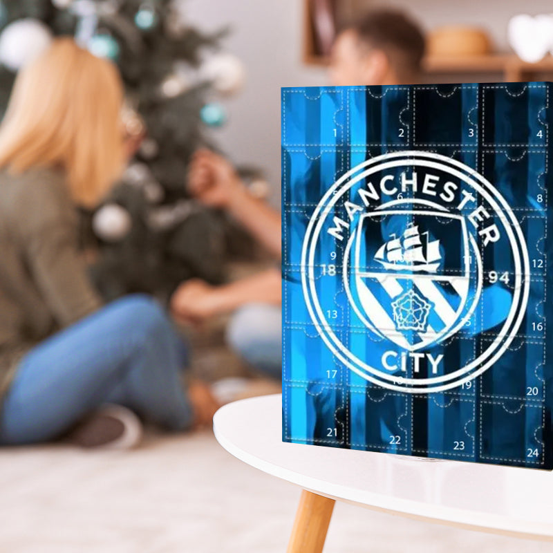 2024 Manchester City F.C. Advent Calendar -- The One With 24 Little Doors