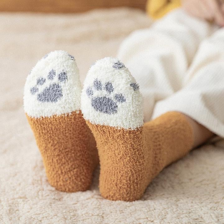 🔥 GRAN VENTA - MITAD DE PRECIO🔥Calcetines con Garras de Gato - Promoción Navideña 🎁