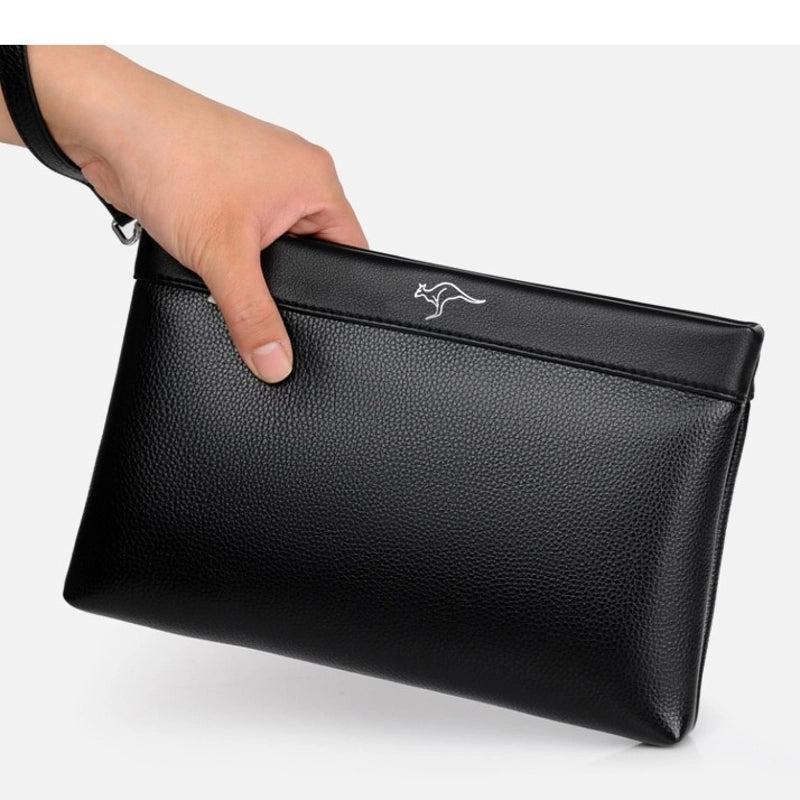 Pu Leather Solid Color Square Clutches