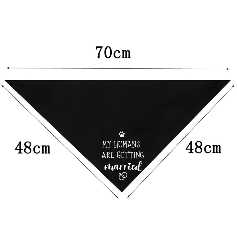 Pet Print Letter Pattern Portable Fashion Triangle Scarf