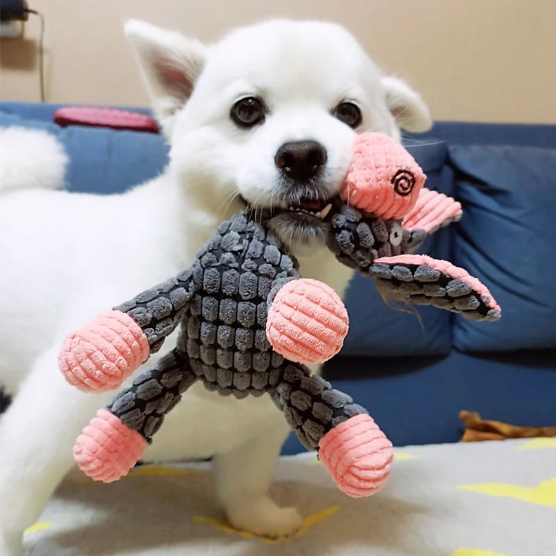 PLUSH TOY FOR AGGRESSIVE CHEWERS