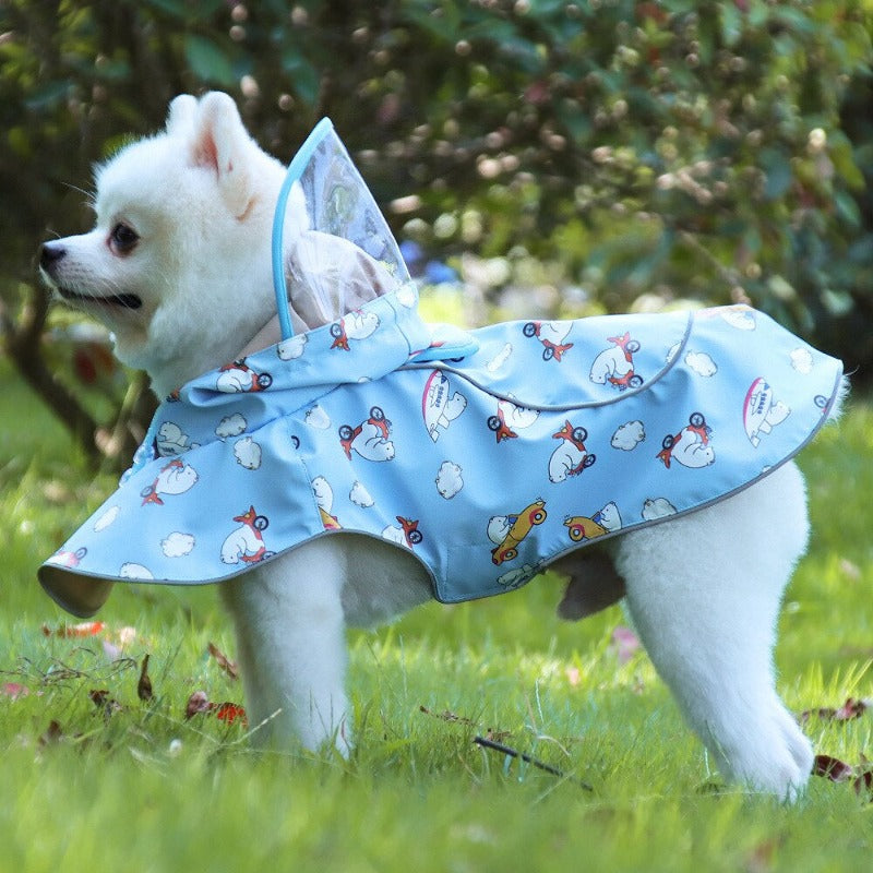 Dog Waterproof Raincoat Jumpsuit