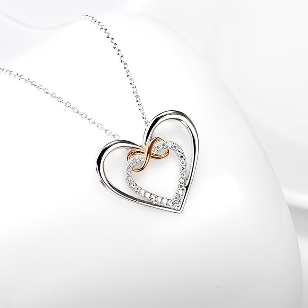 Granddaughter. Always Keep Me in Your Heart - Infinity Pendant