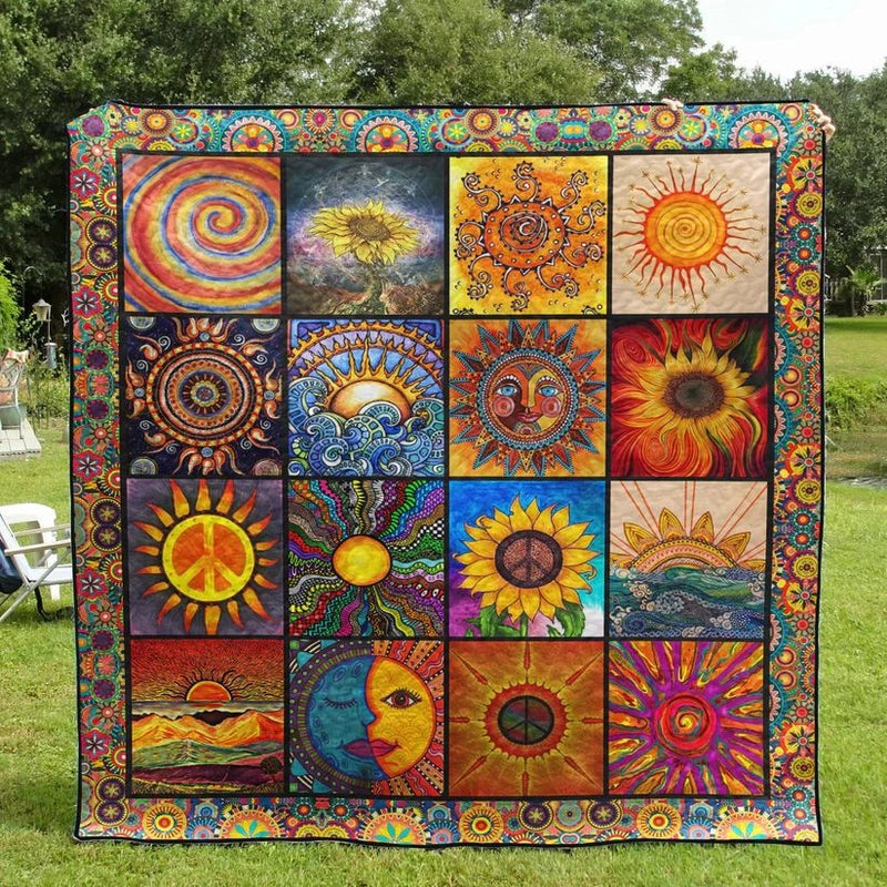 Casual Cartoon Flower Double-Sided Velvet Blanket Bedding