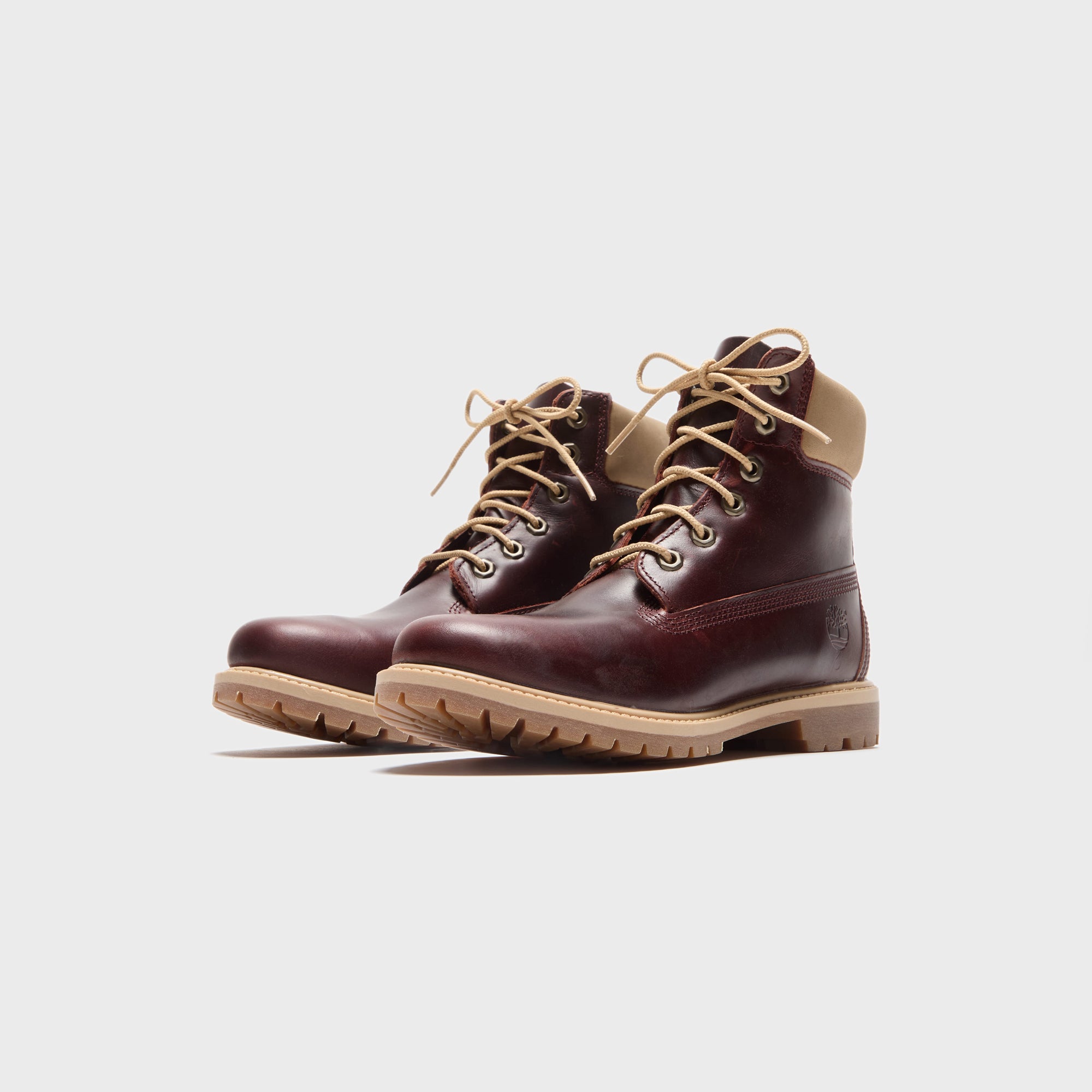 Timberland Premium 6-Inch Lace Up Boot - Burgundy