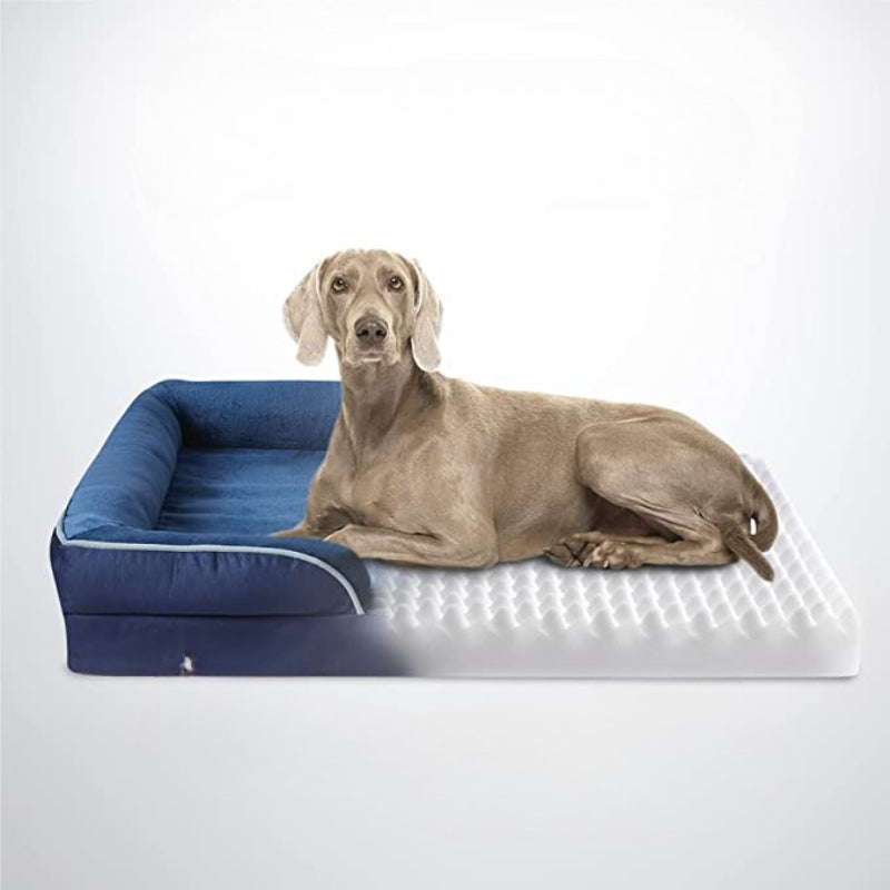 Orthopedic Dog bed - Waterproof . Foam Sofa with Nonskid Bottom Couch | Pet Bed for Dogs & Cats