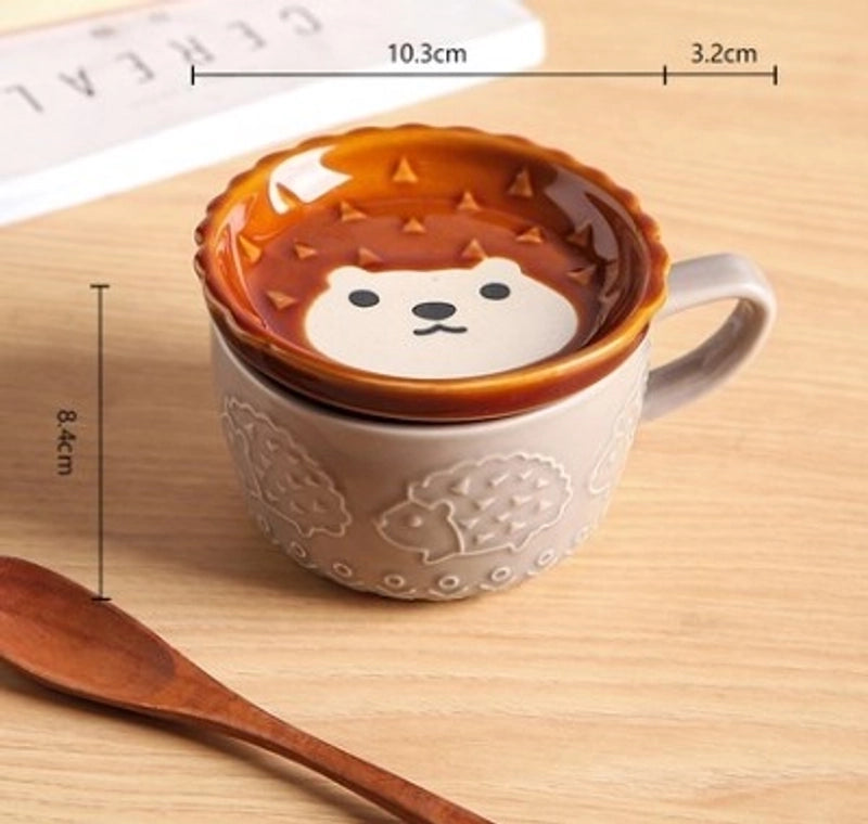 Cute Flower Ceramics Water Bottles 1 Piece
