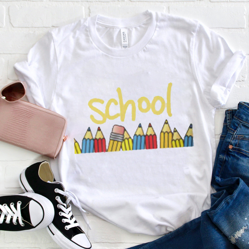 School Pencil T-Shirt