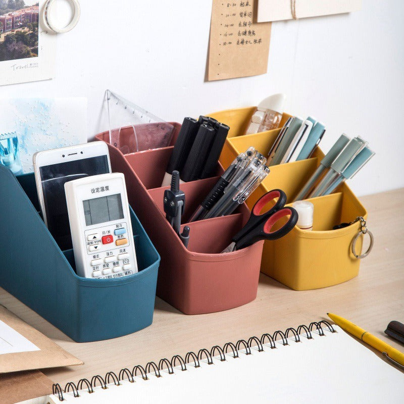 Four-Compartment Multi-Purpose Desk Organizer