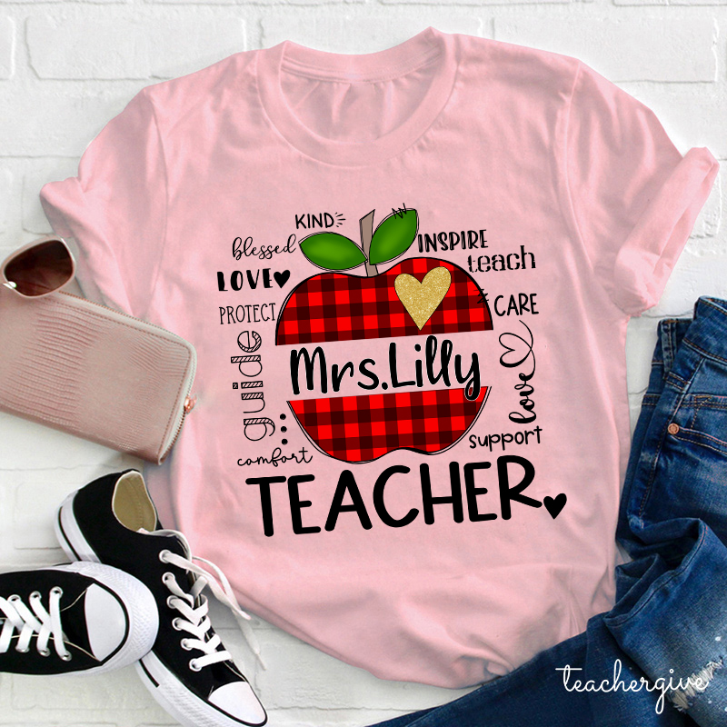 Personalized To Love To Guide To Support Teacher T-Shirt