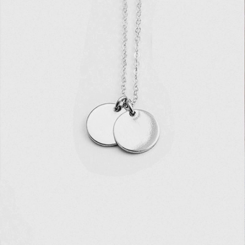 Stainless Steel 14K Gold Plated Fashion Plating Geometric Necklace