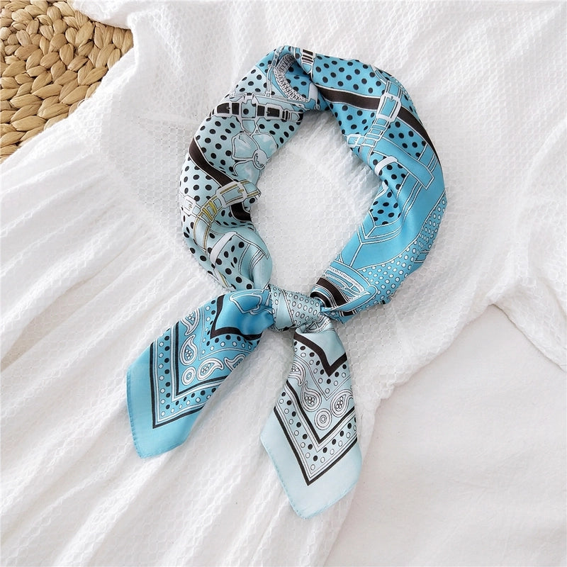 Simple Retro Square Scarf