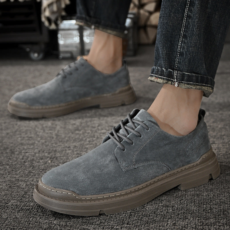 Men's Leather Retro Casual Shoes