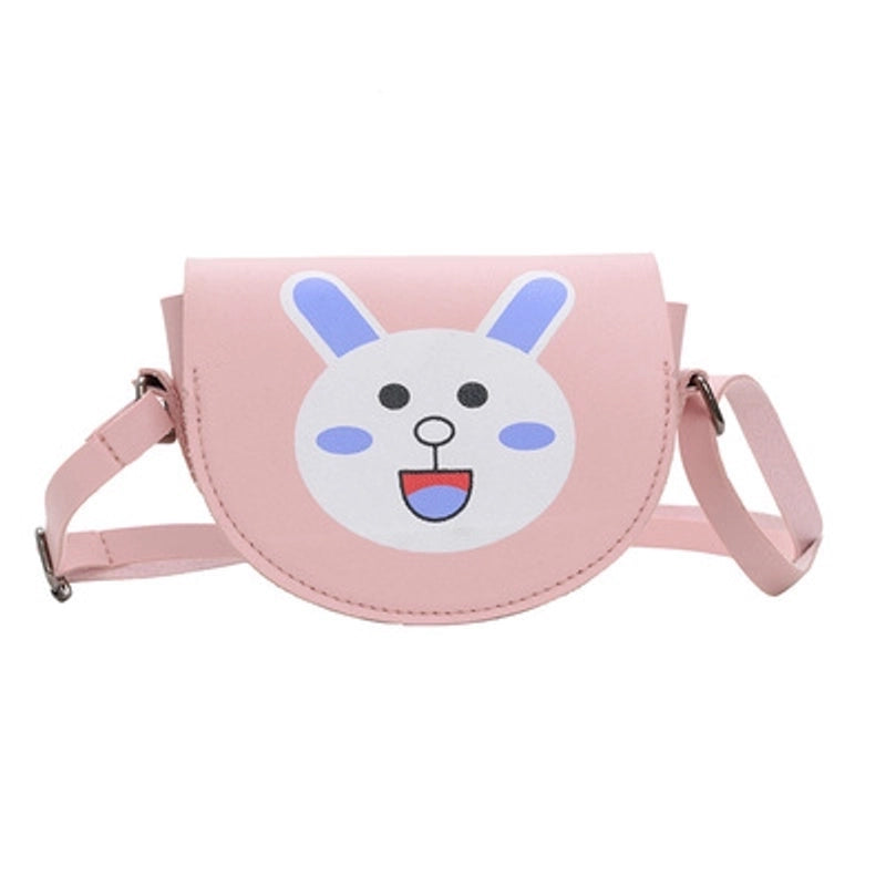 Girl's Rainbow Dinosaur Pu Leather Zipper Kids Wallets