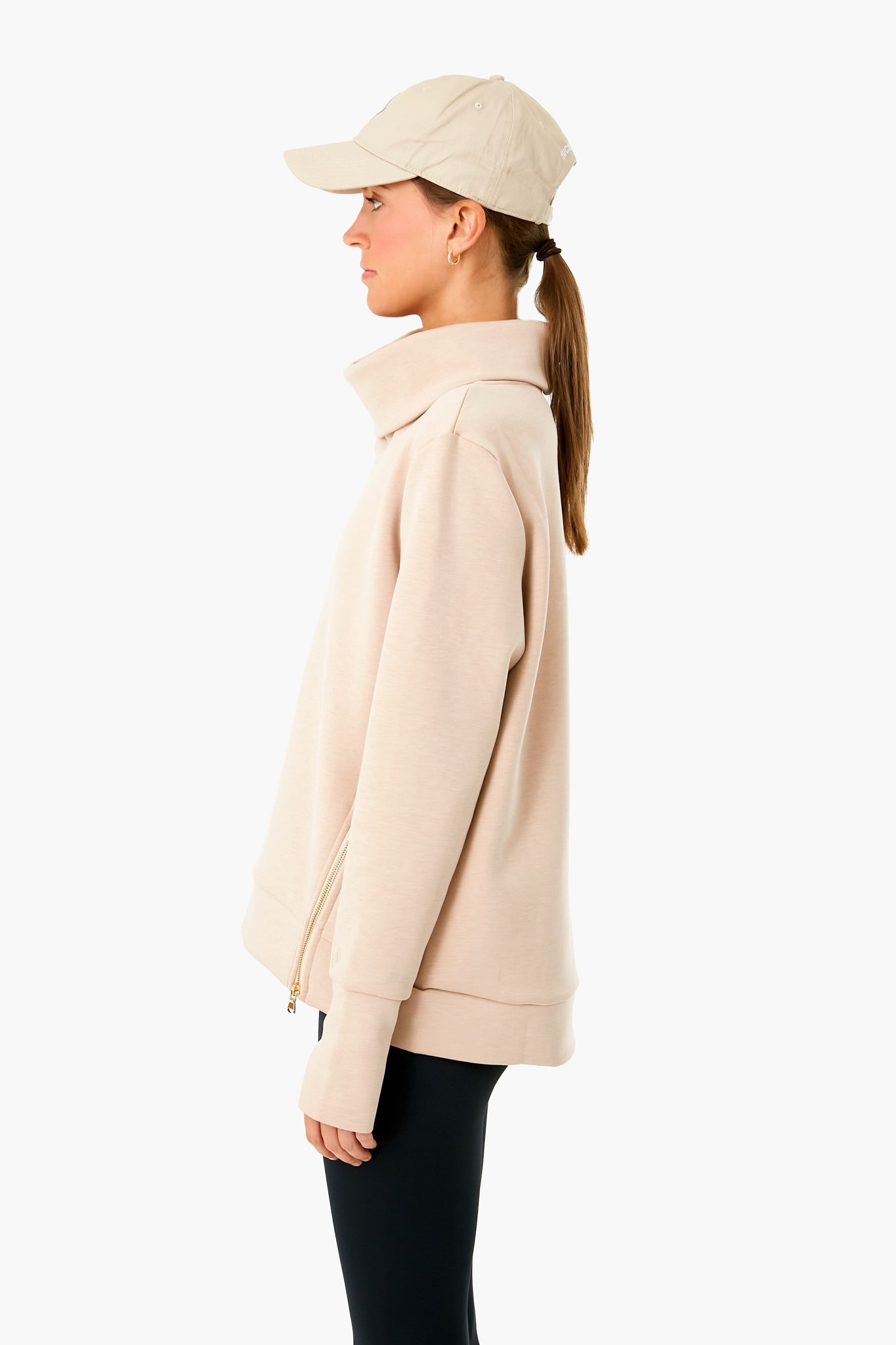 Heather Camel Everyday Pullover