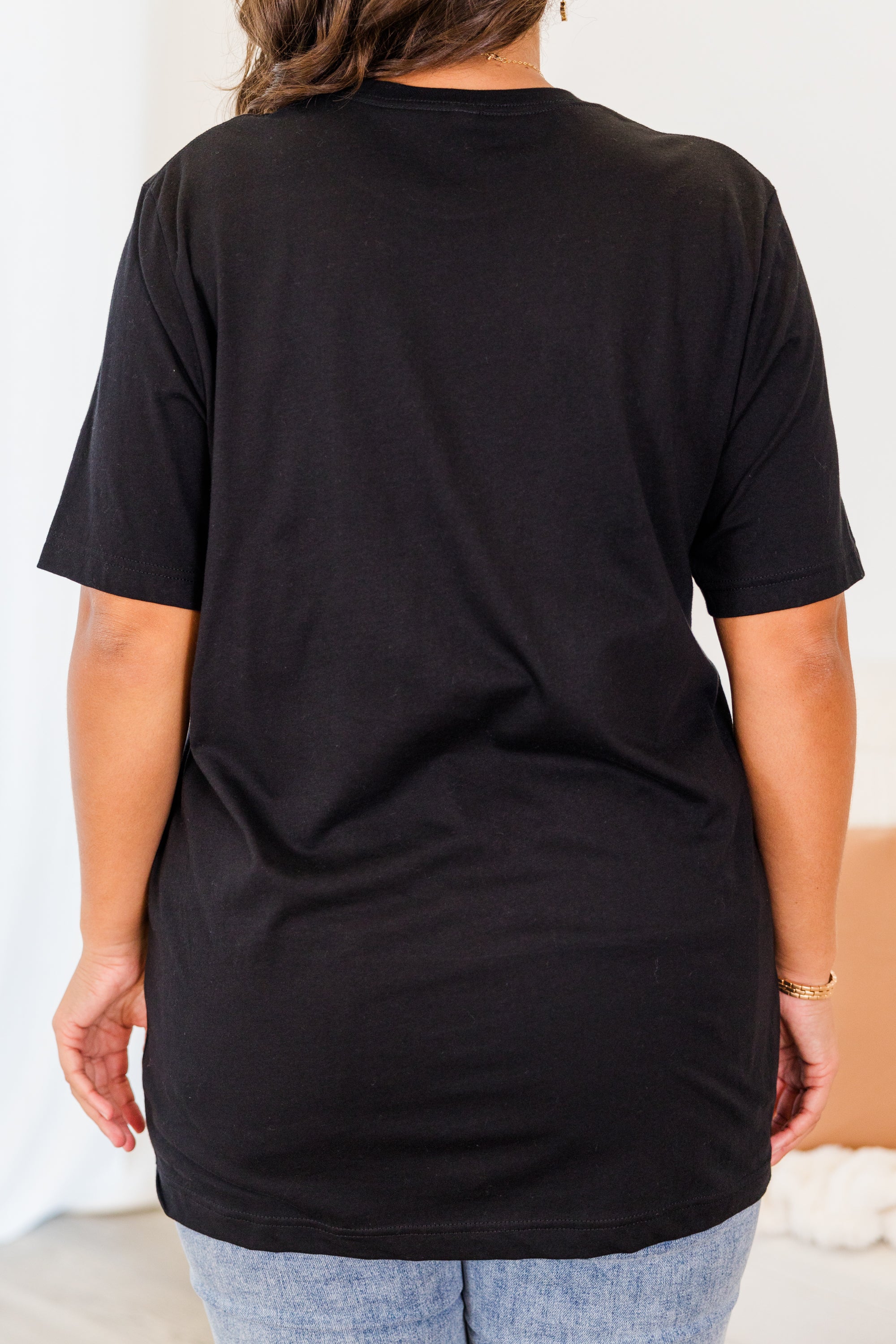 Moonlit Gardens Tee. Black