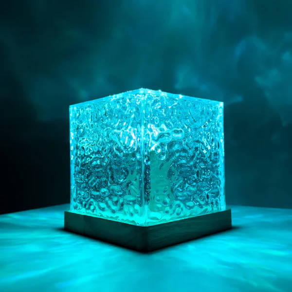 Dynamic Shadow Water Pattern Rotating Atmosphere Night Light