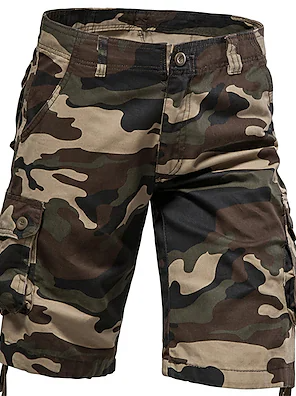 6- Pack Men's Cargo Shorts Summer Shorts Parachute Pants