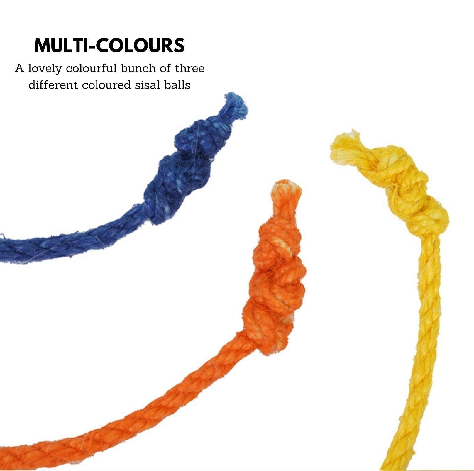 Sisal Rope Balls Cat Toys Set