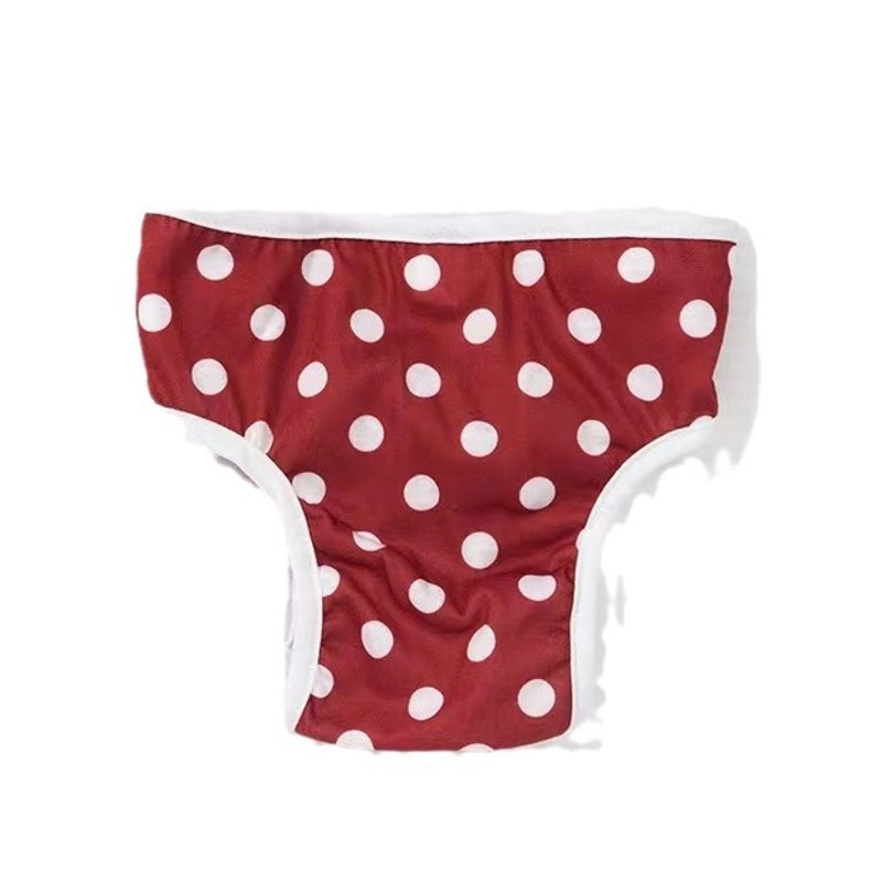 Dog Physiological Pants Puppy Anti-harassment Peace Of Mind Pants Teddy Female Dog Menstrual Diaper Sanitary Pants Pet Holiday Pants